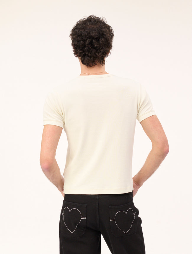 Carne Bollente Being Gay Is So... Tee - Off White