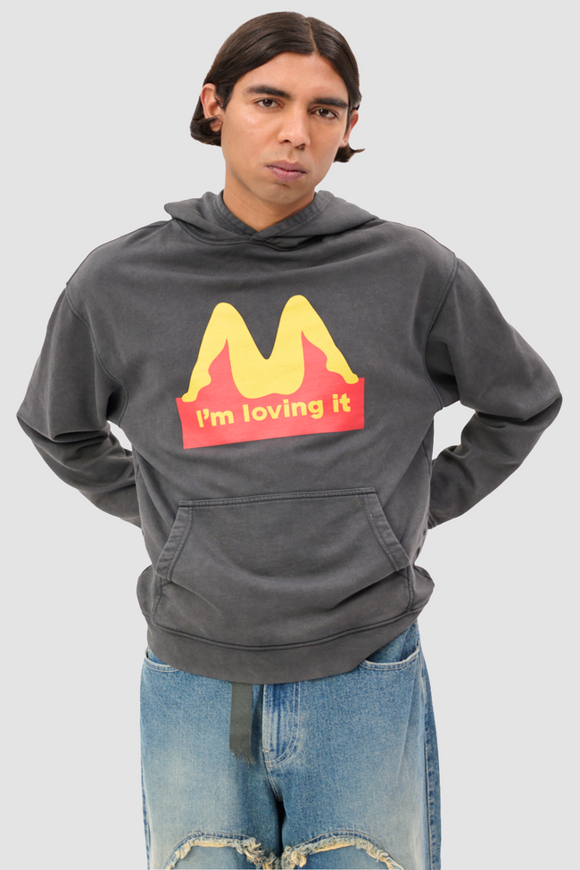 Carne Bollente Drive Through Desires Hoodie - Off Black