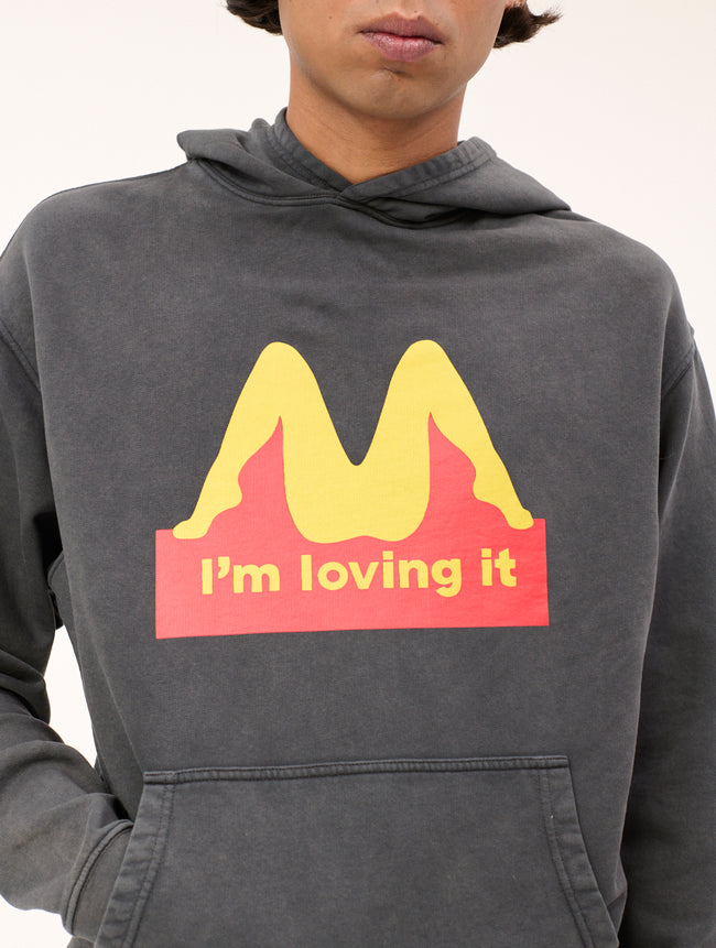 Carne Bollente Drive Through Desires Hoodie - Off Black