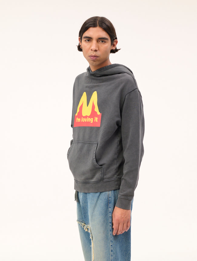 Carne Bollente Drive Through Desires Hoodie - Off Black