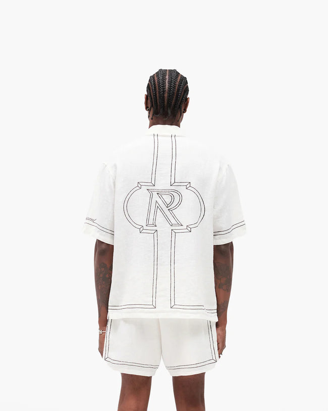 Represent Border Shirt - White