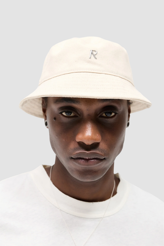Represent Initial Bucket Hat - Champagne