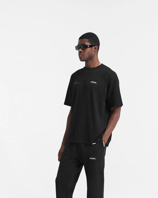 Represent Patron Of The Club Tee - Black