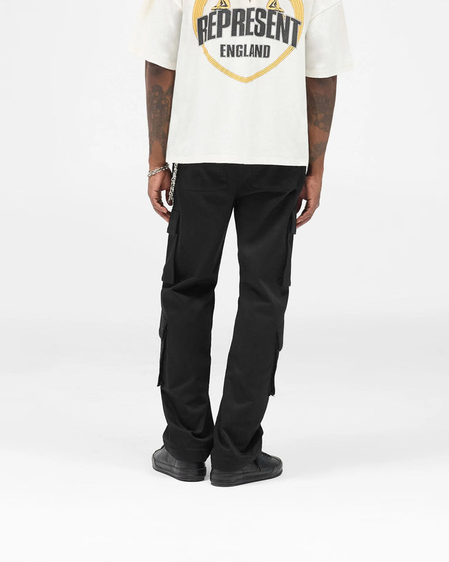 Represent Cargo Pants - Jet Black