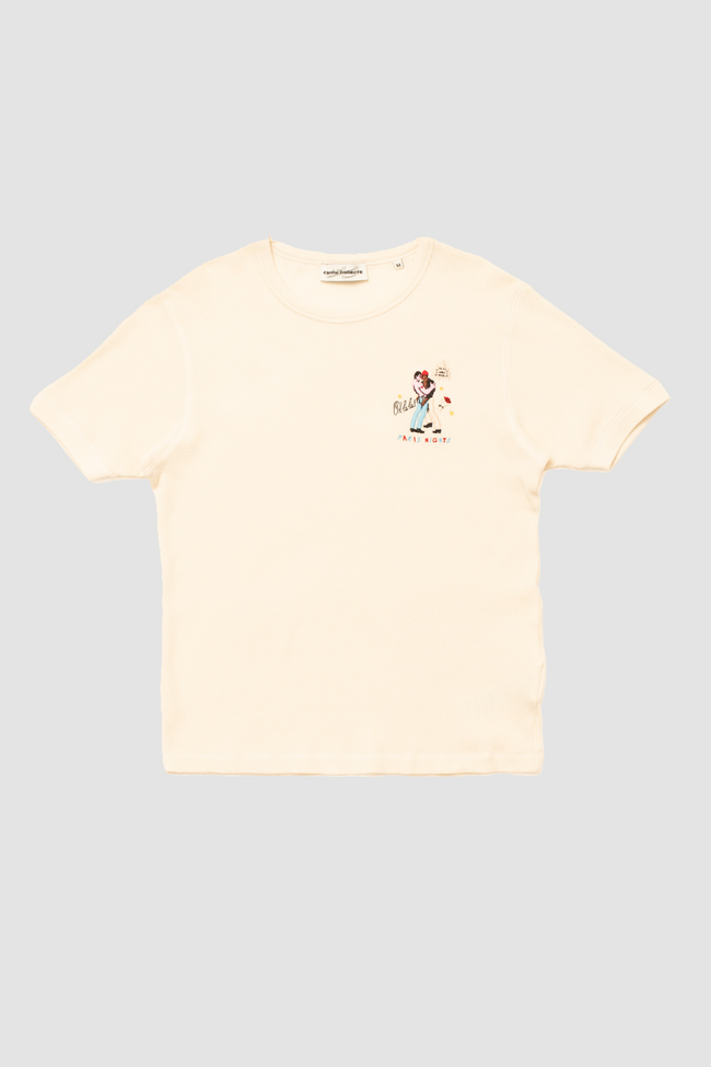 Carne Bollente Paris Night Delights Tee - Cream