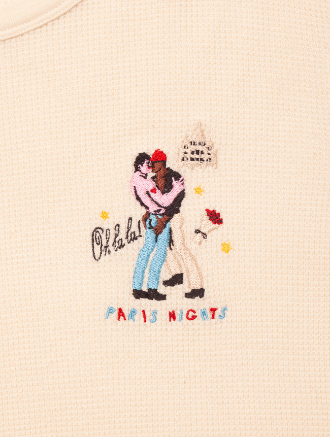 Carne Bollente Paris Night Delights Tee - Cream