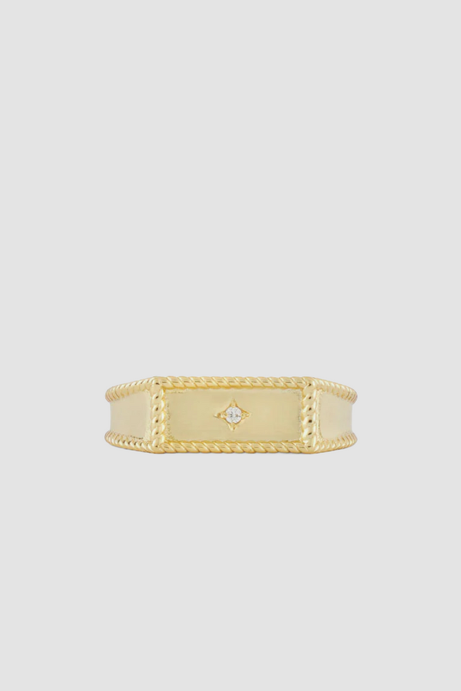 Serge DeNimes Moonlight Ring - Gold
