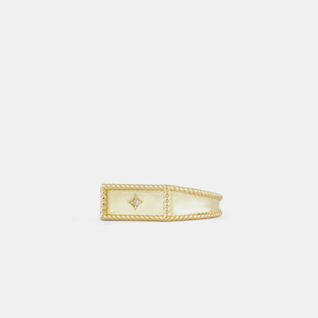 Serge DeNimes Moonlight Ring - Gold