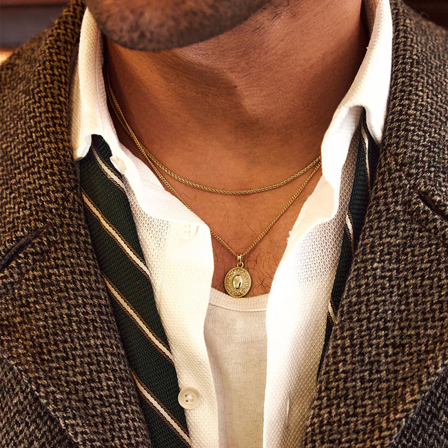 Serge DeNimes Saloon Necklace - Gold