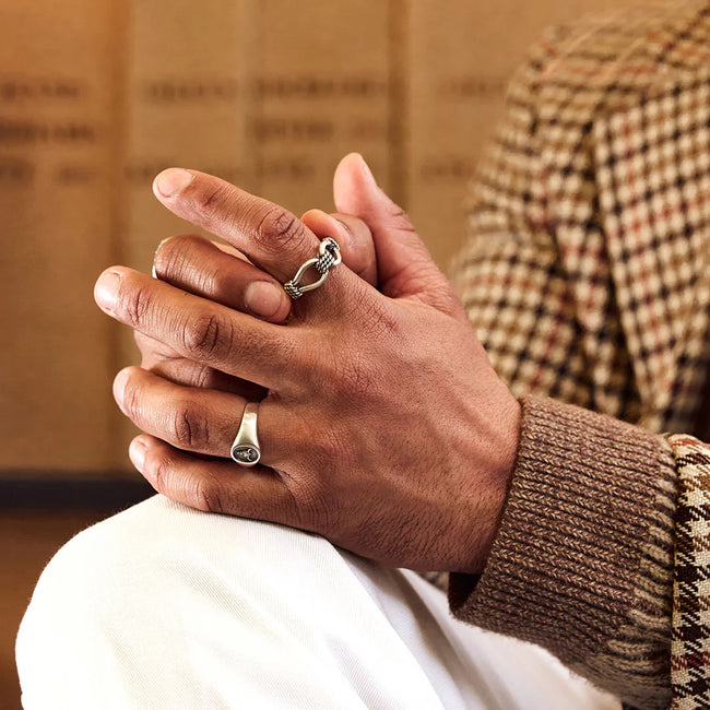 Serge DeNimes Lasso Ring - Silver