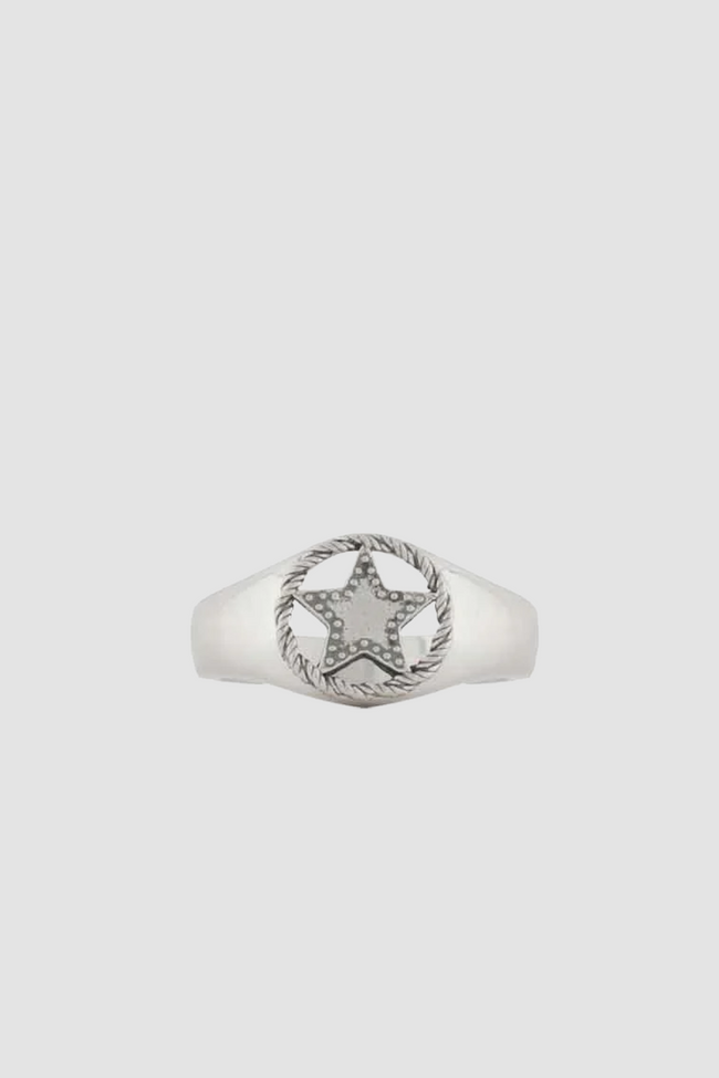 Serge DeNimes Sheriff Ring - Silver