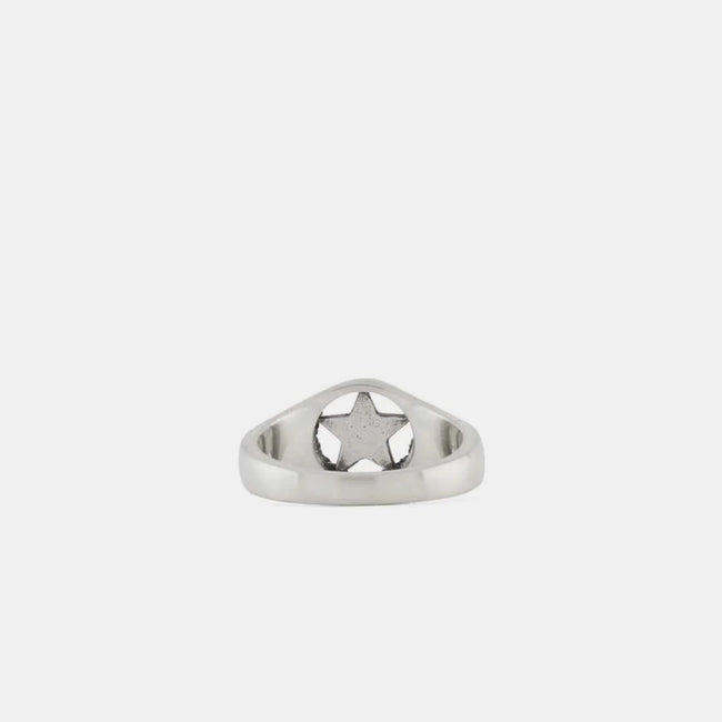 Serge DeNimes Sheriff Ring - Silver