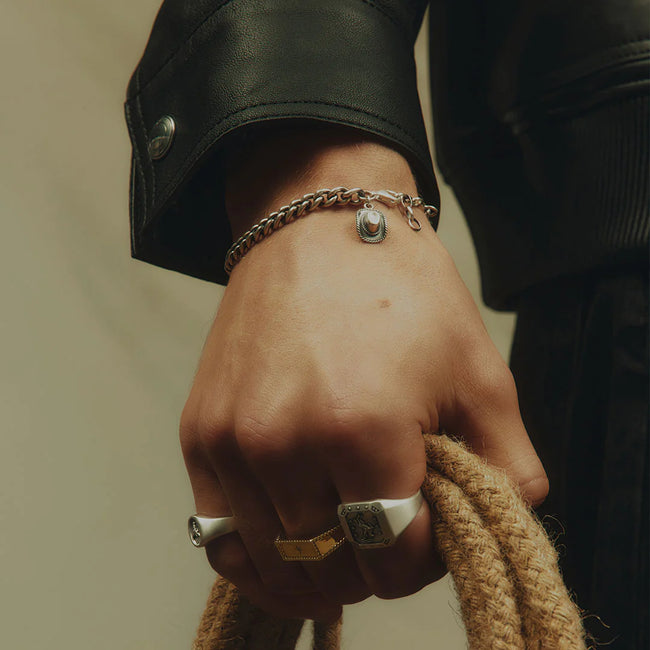 Serge DeNimes Stetson Bracelet - Silver