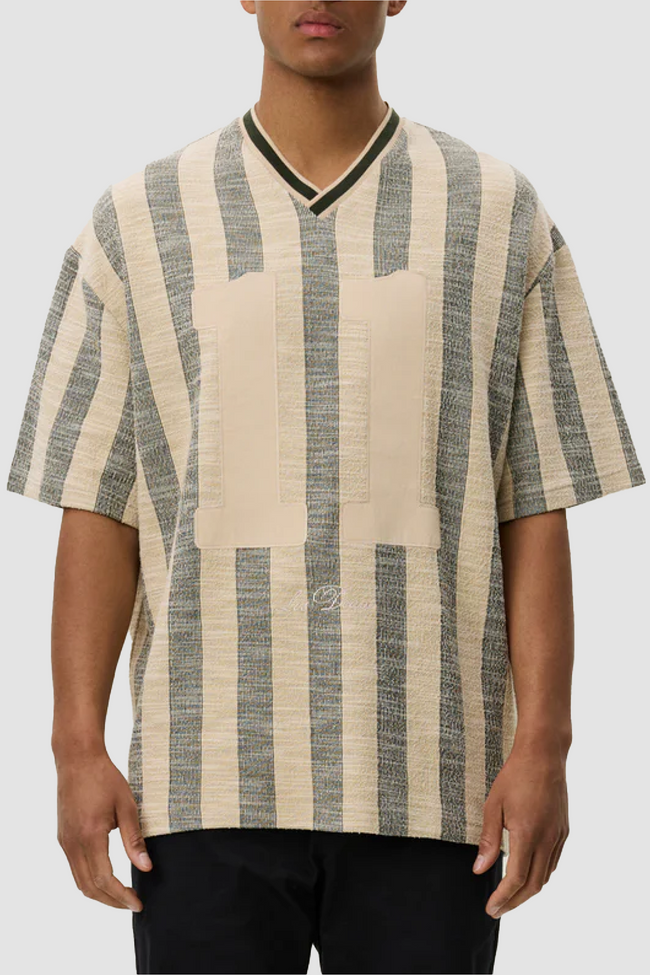 Les Deux Bronson American Football Top - Beige