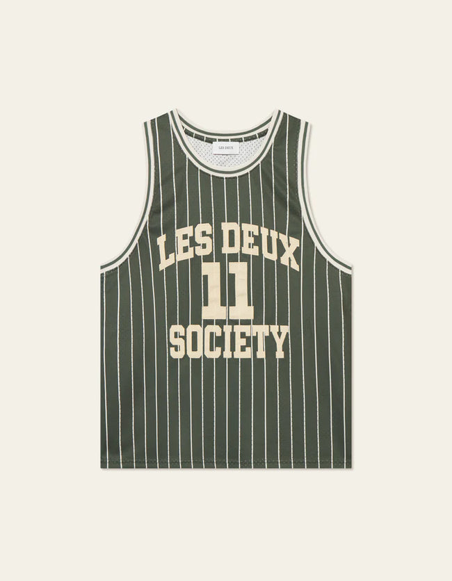 Les Deux Silas Mesh Tank - Green
