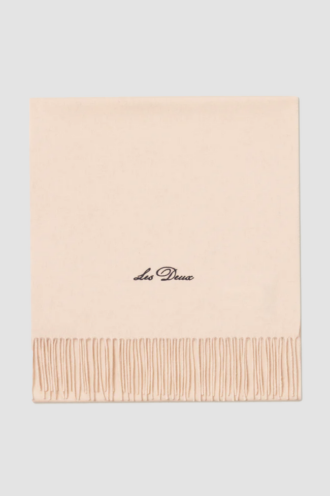 Les Deux Whitaker Wool Scarf - Ivory