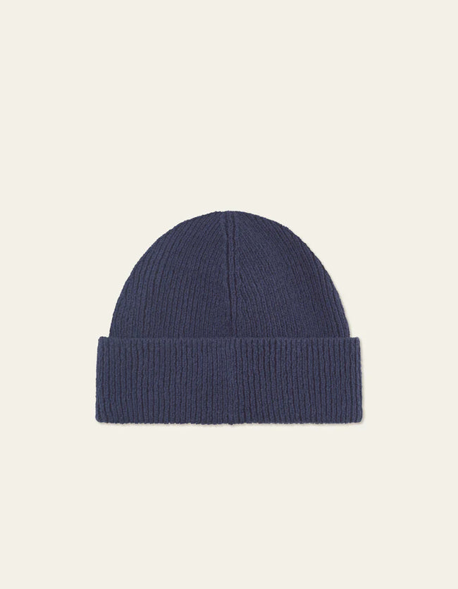 Les Deux Brad Rib Beanie - Dark Navy