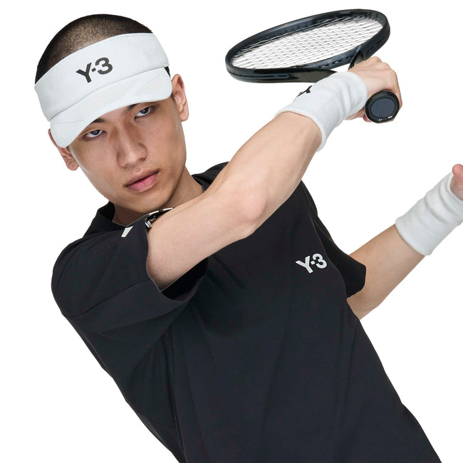 Y-3 Tennis Pro FreeLift Zip Tee - Black