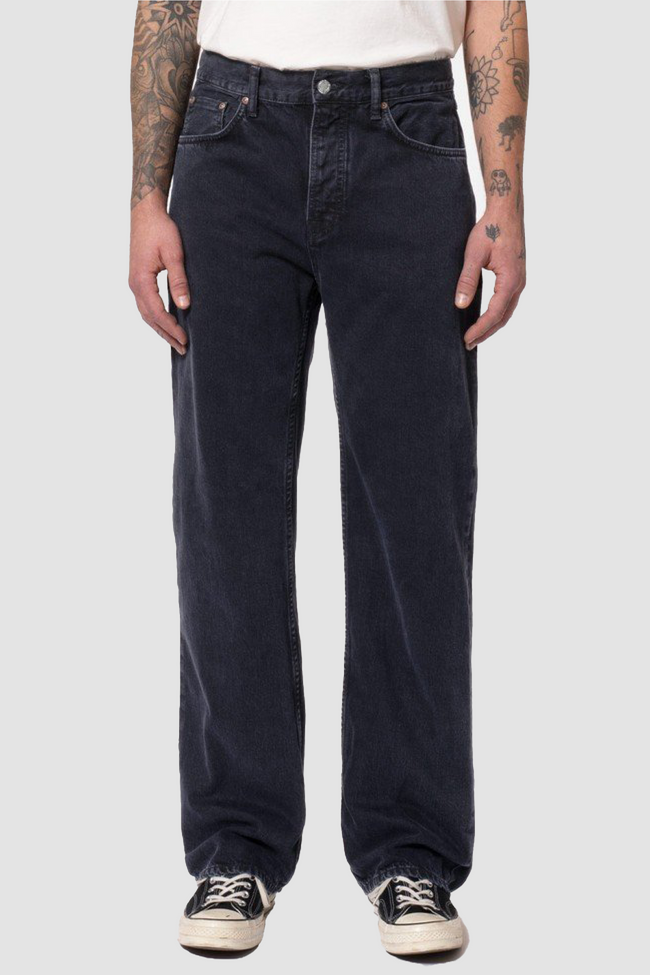 Nudie Tuff Tony Black Vintage Jeans - Black