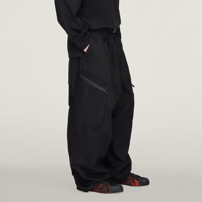 Y-3 UT Twill Cargo Pants - Black