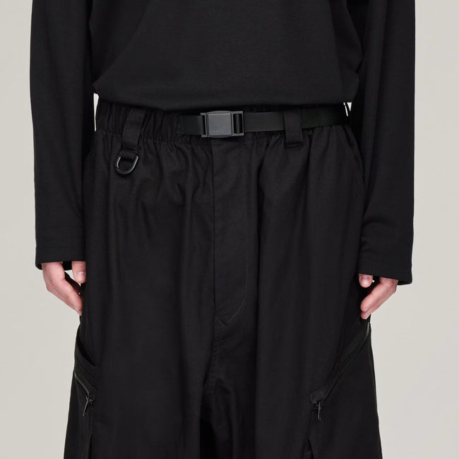 Y-3 UT Twill Cargo Pants - Black