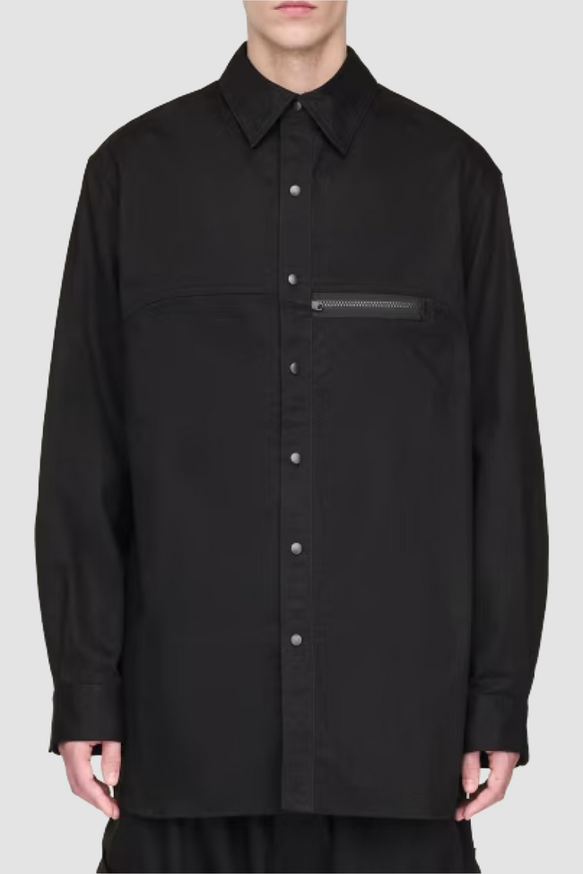 Y-3 UT Twill Overshirt - Black