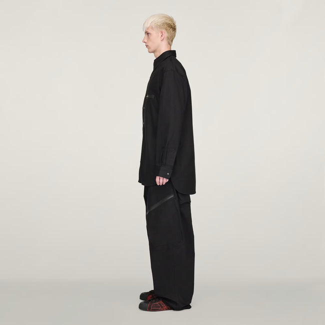 Y-3 UT Twill Overshirt - Black