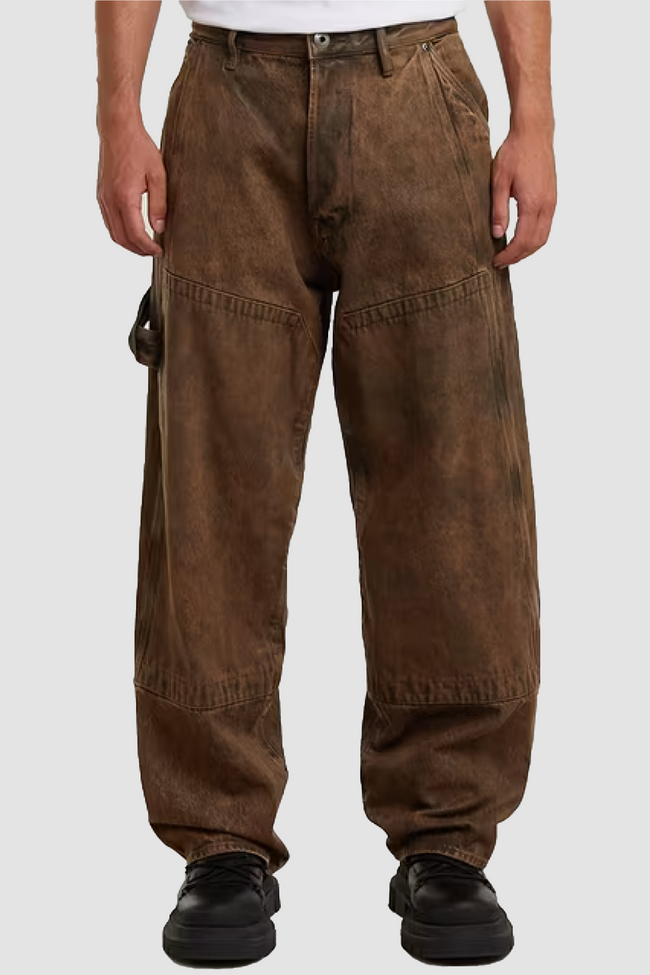 G-Star Contor 3D Loose Carpenter Jeans - Cognac