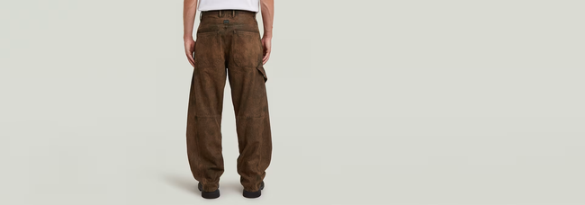 G-Star Contor 3D Loose Carpenter Jeans - Cognac