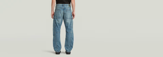 G-Star Contor 3D Regular Carpenter Jeans - Blue