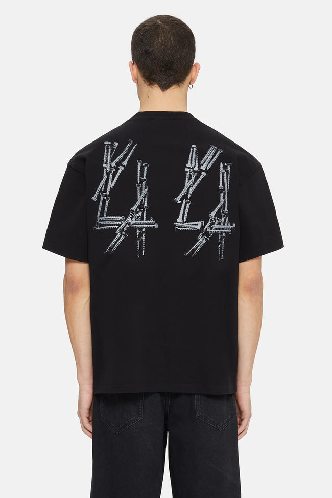 44 Label Group Screws Tee - Black