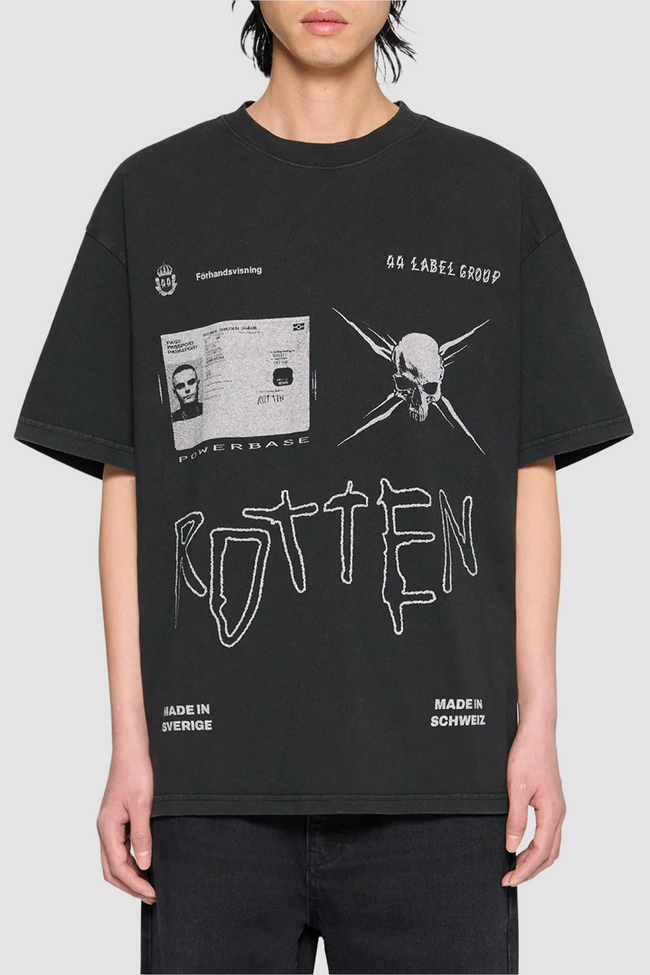 44 Label Group Commision Dirty Tee - Black