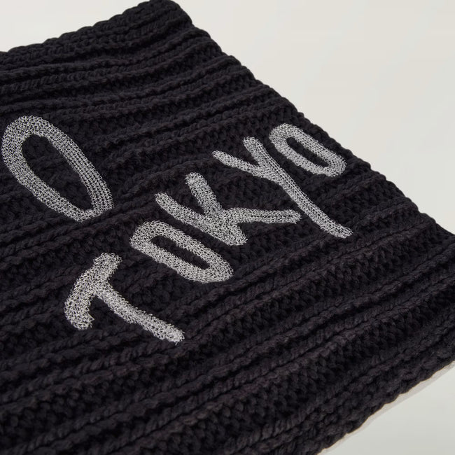 Y-3 Chunky Knit Scarf - Black