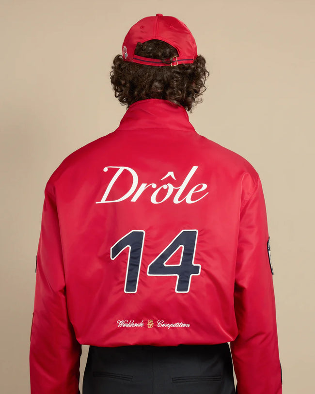 Drôle de Monsieur La Veste Concours Jacket - Red