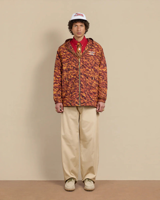 Drôle de Monsieur Slogan Jacket - Brown