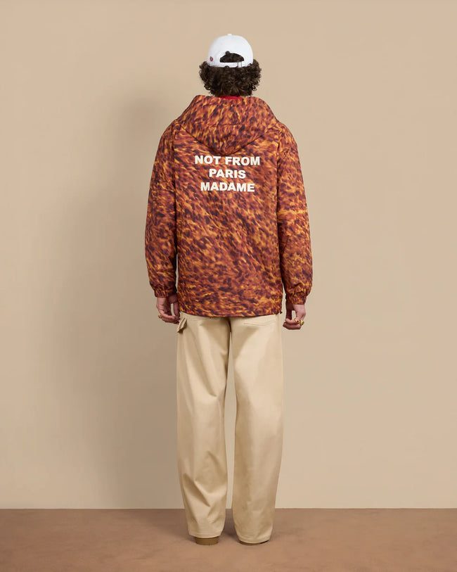 Drôle de Monsieur Slogan Jacket - Brown