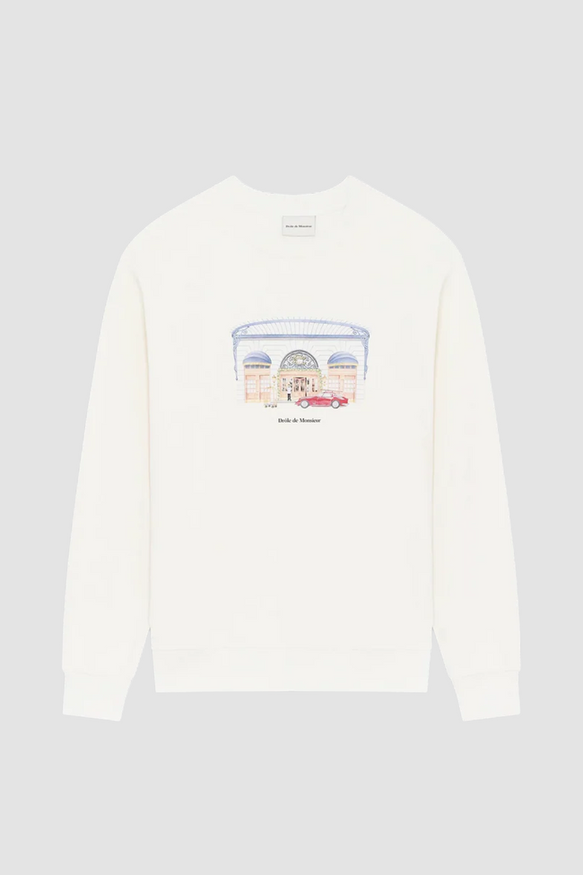 Drôle de Monsieur Drôle Palace Sweatshirt - Off White