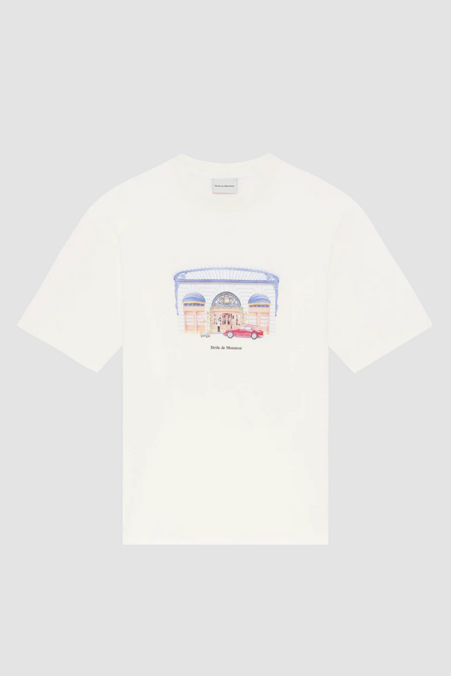 Drôle de Monsieur Drôle Palace Tee - White