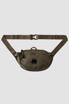 C.P. Company Nylon B Lens Crossbody Waist Bag - Grey - Due West