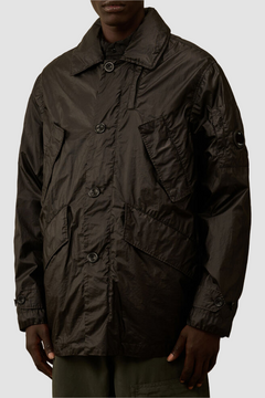 C.P. Company Opal Hooded Lens Jacket - Black - Due West