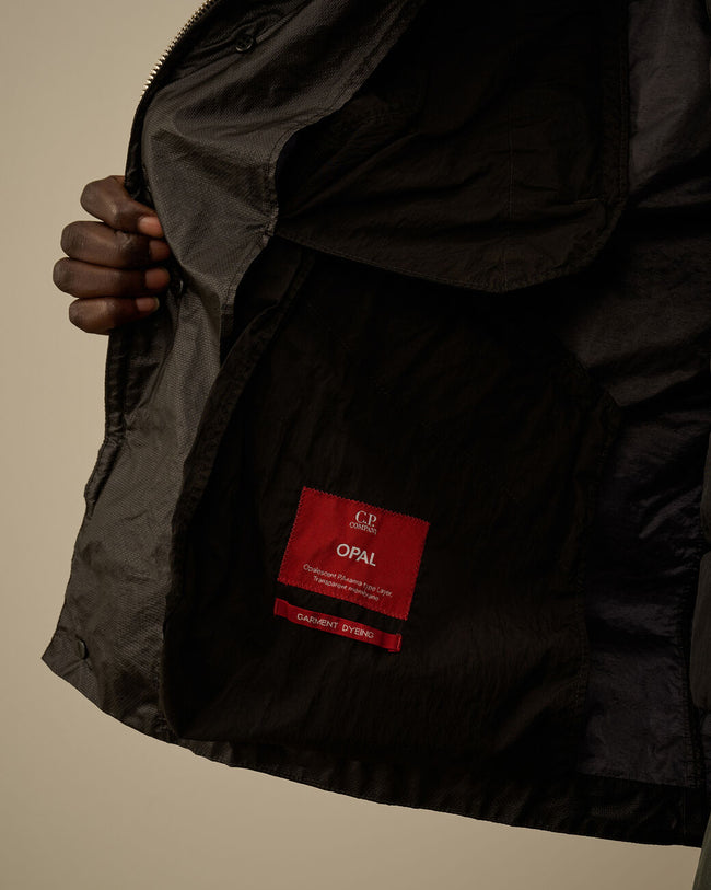 C.P. Company Opal Hooded Lens Jacket - Black