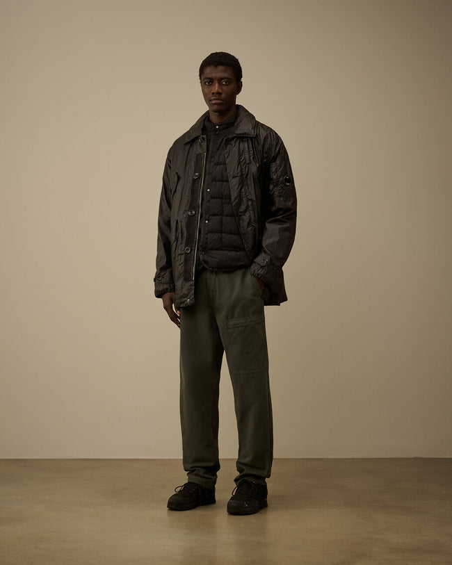 C.P. Company Opal Hooded Lens Jacket - Black