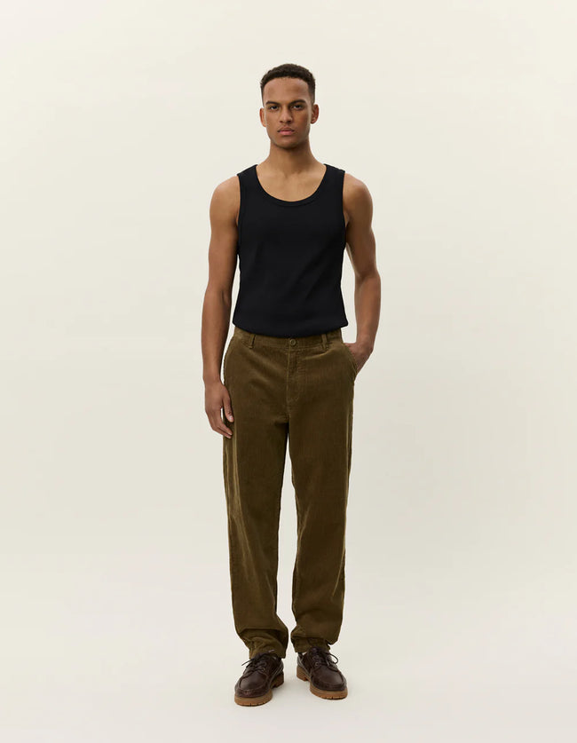 Les Deux Kody Corduroy Pants - Olive