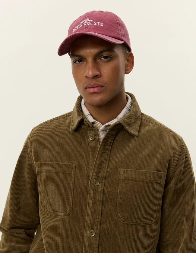 Les Deux Kody Corduroy Shirt - Olive