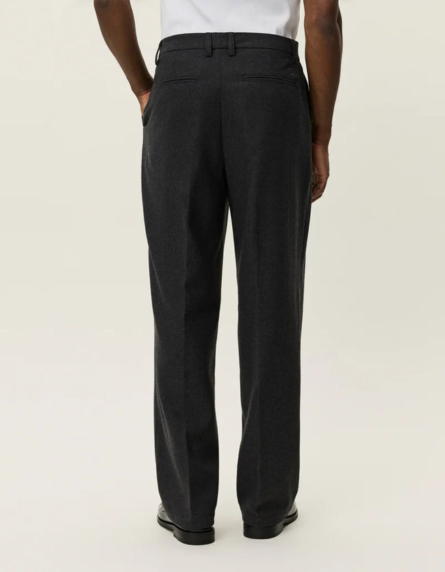 Les Deux Randall Wool Suit Pants - Asphalt