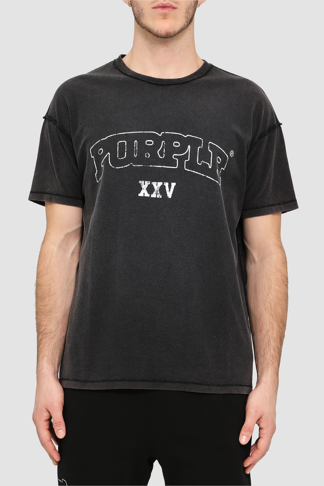 Purple Brand Inside Out XXV Tee - Black