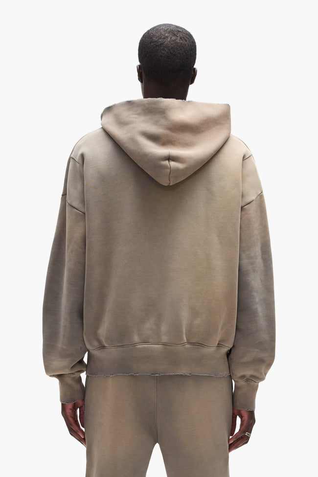 Purple Brand Slab Hoodie - Grey