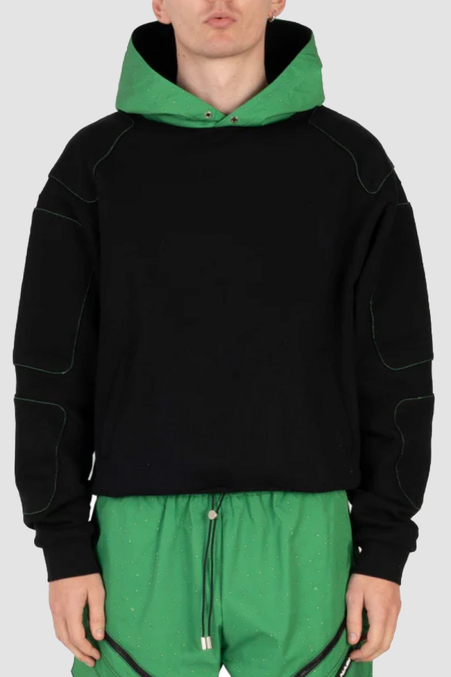 Nash - New York Surface Hoodie - Black/Green