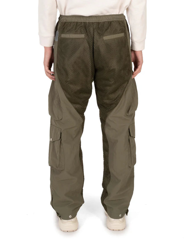 Nash - New York Mesh Cargo Pants - Olive