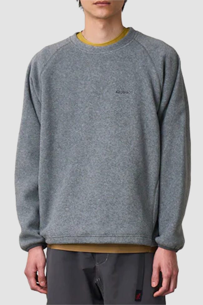 Gramicci Thermal Fleece Crewneck - Heather Grey
